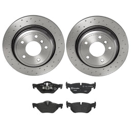 Brembo Brembo Disc Brake Pad and Rotor Kits KTX4050 Autofit