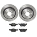 Brembo Brembo Disc Brake Pad and Rotor Kits KTX4050 Autofit