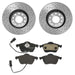 Brembo Brembo Disc Brake Pad and Rotor Kits KTX4054 Autofit