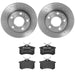 Brembo Brembo Disc Brake Pad and Rotor Kits KTX4057 Autofit
