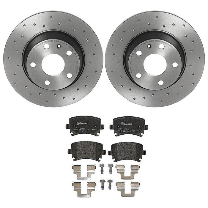 Brembo Brembo Disc Brake Pad and Rotor Kits KTX4060 Autofit
