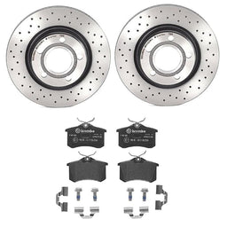 Brembo Brembo Disc Brake Pad and Rotor Kits KTX4062 Autofit