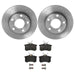 Brembo Brembo Disc Brake Pad and Rotor Kits KTX4076 Autofit