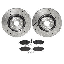 Brembo Brembo Disc Brake Pad and Rotor Kits KTX4080 Autofit