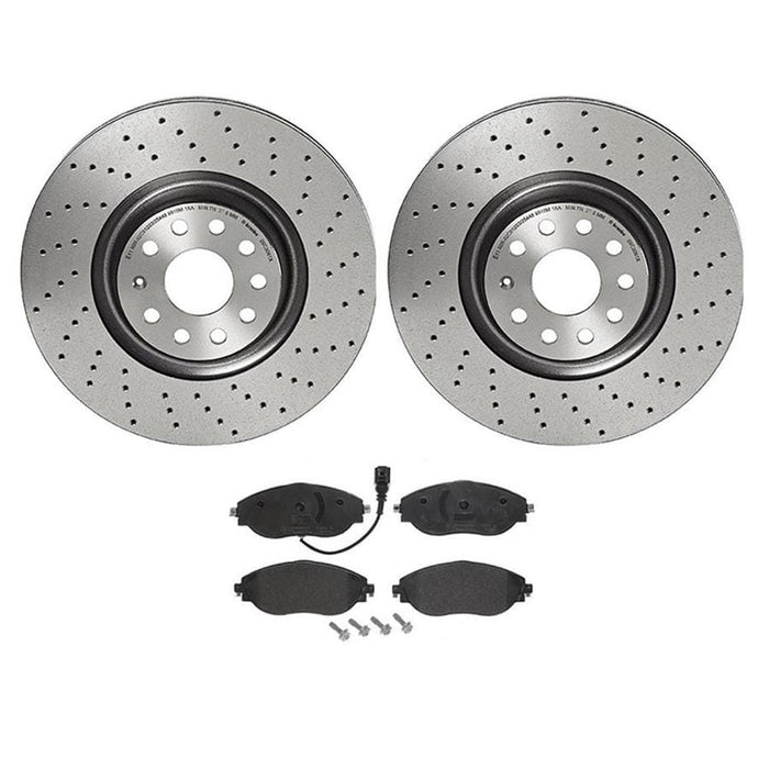 Brembo Brembo Disc Brake Pad and Rotor Kits KTX4080 Autofit