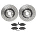 Brembo Brembo Disc Brake Pad and Rotor Kits KTX4080 Autofit