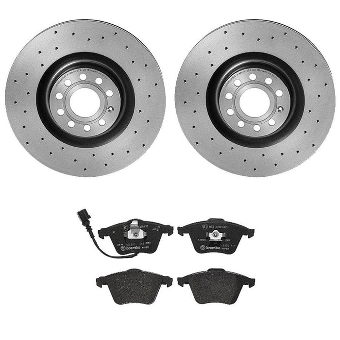 Brembo Brembo Disc Brake Pad and Rotor Kits KTX4081 Autofit