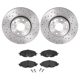 Brembo Brembo Disc Brake Pad and Rotor Kits KTX4082 Autofit