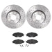 Brembo Brembo Disc Brake Pad and Rotor Kits KTX4082 Autofit
