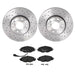 Brembo Brembo Disc Brake Pad and Rotor Kits KTX4083 Autofit