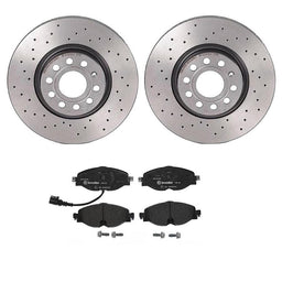 Brembo Brembo Disc Brake Pad and Rotor Kits KTX4084 Autofit