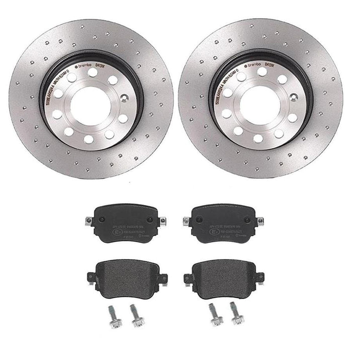 Brembo Brembo Disc Brake Pad and Rotor Kits KTX4086 Autofit