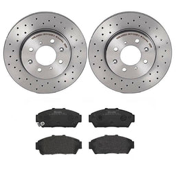 Brembo Brembo Disc Brake Pad and Rotor Kits KTX4087 Autofit