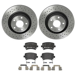 Brembo Brembo Disc Brake Pad and Rotor Kits KTX4088 Autofit