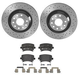 Brembo Brembo Disc Brake Pad and Rotor Kits KTX4089 Autofit