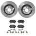 Brembo Brembo Disc Brake Pad and Rotor Kits KTX4089 Autofit