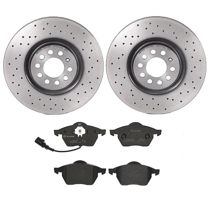 Brembo Brembo Disc Brake Pad and Rotor Kits KTX4090 Autofit