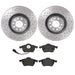 Brembo Brembo Disc Brake Pad and Rotor Kits KTX4090 Autofit