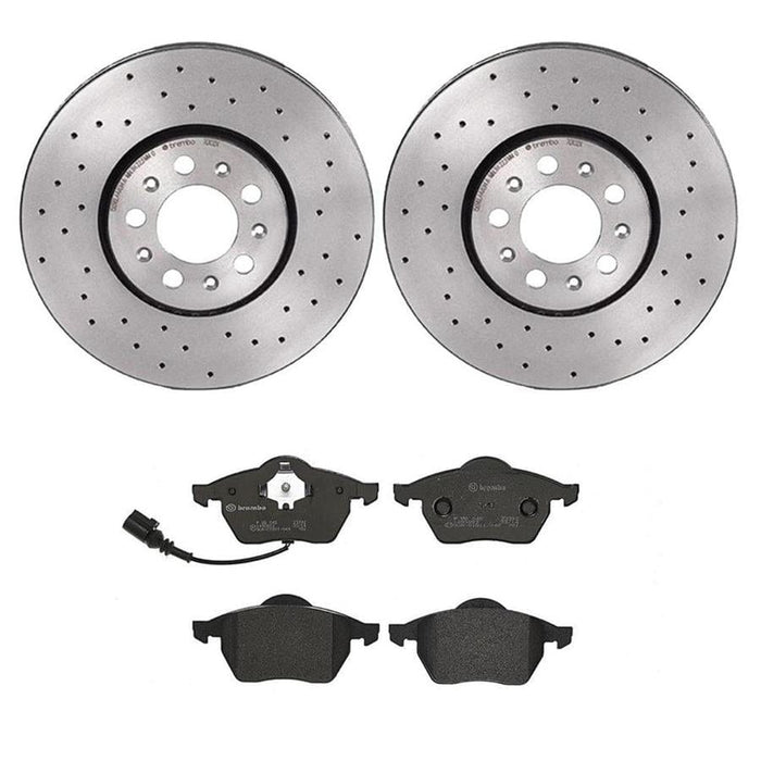 Brembo Brembo Disc Brake Pad and Rotor Kits KTX4091 Autofit
