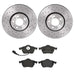 Brembo Brembo Disc Brake Pad and Rotor Kits KTX4091 Autofit