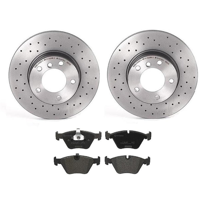 Brembo Brembo Disc Brake Pad and Rotor Kits KTX4092 Autofit