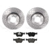 Brembo Brembo Disc Brake Pad and Rotor Kits KTX4092 Autofit