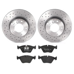 Brembo Brembo Disc Brake Pad and Rotor Kits KTX4099 Autofit