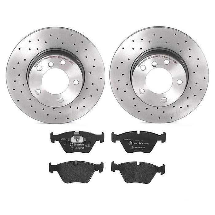 Brembo Brembo Disc Brake Pad and Rotor Kits KTX4099 Autofit