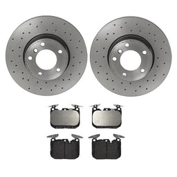 Brembo Brembo Disc Brake Pad and Rotor Kits KTX4100 Autofit