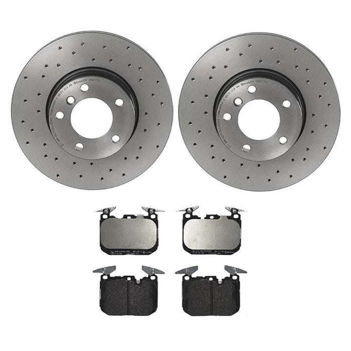 Brembo Brembo Disc Brake Pad and Rotor Kits KTX4100 Autofit
