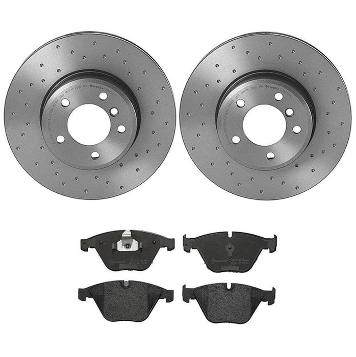 Brembo Brembo Disc Brake Pad and Rotor Kits KTX4103 Autofit