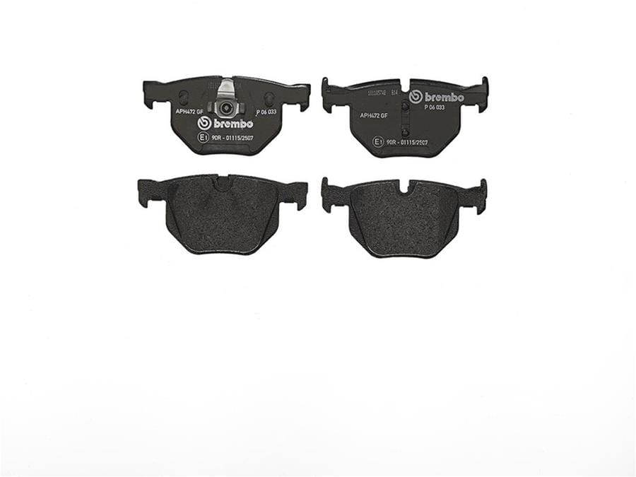 Brembo Brembo Low-Met Brake Pads P06033 Autofit