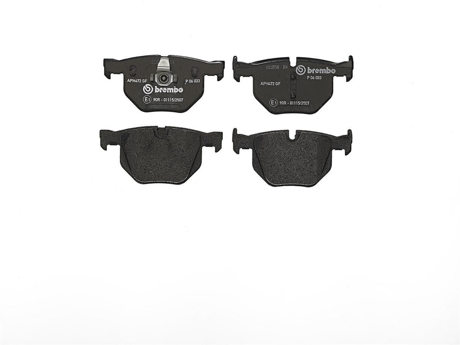 Brembo Brembo Low-Met Brake Pads P06033 Autofit