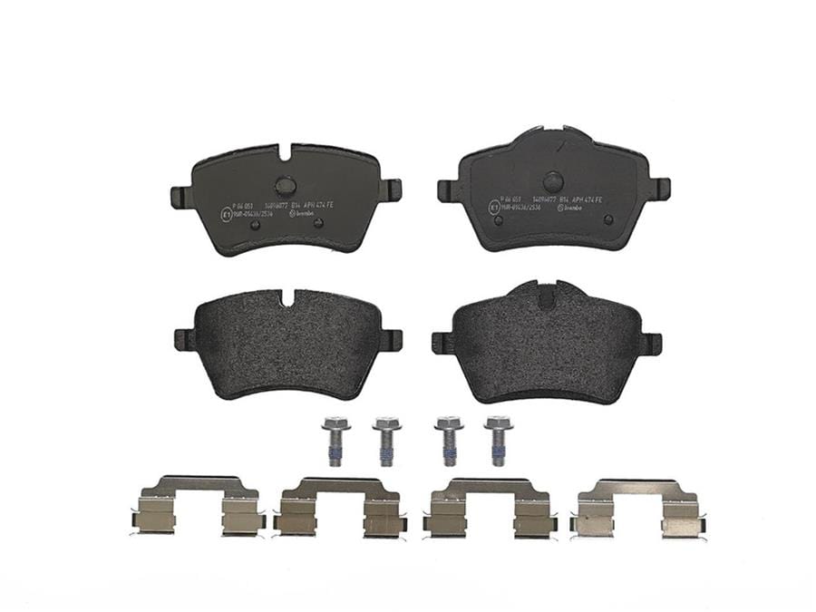 Brembo Brembo Low-Met Brake Pads P06051 Autofit