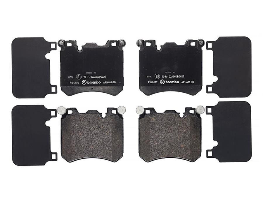 Brembo Brembo Low-Met Brake Pads P06077 Autofit