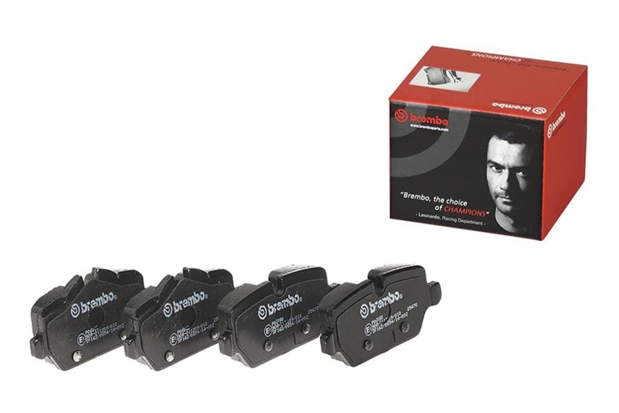 Brembo Brembo Low-Met Brake Pads P06080 Autofit