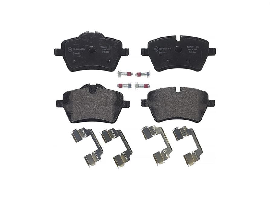 Brembo Brembo Low-Met Brake Pads P06086 Autofit
