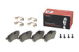 Brembo Brembo Low-Met Brake Pads P06086 Autofit