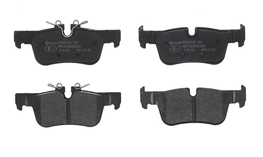 Brembo Brembo Low-Met Brake Pads P06094 Autofit