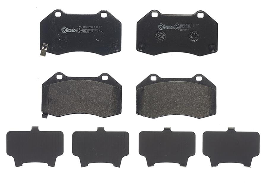 Brembo Brembo Low-Met Brake Pads P23182 Autofit
