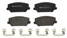 Brembo Brembo Low-Met Brake Pads P30102 Autofit