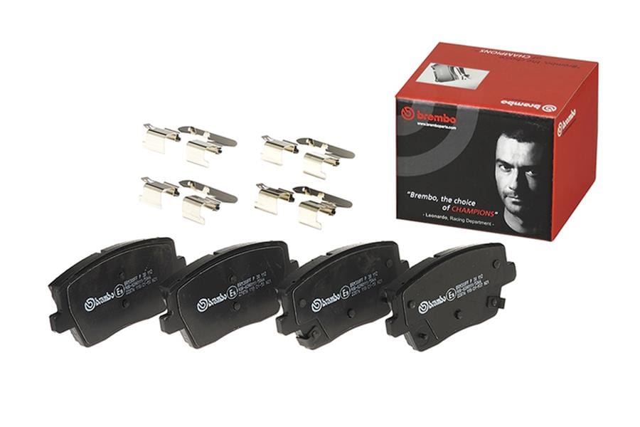 Brembo Brembo Low-Met Brake Pads P30112 Autofit
