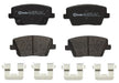Brembo Brembo Low-Met Brake Pads P30112 Autofit