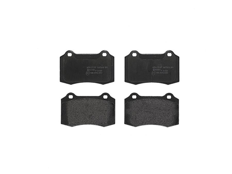 Brembo Brembo Low-Met Brake Pads P36020 Autofit