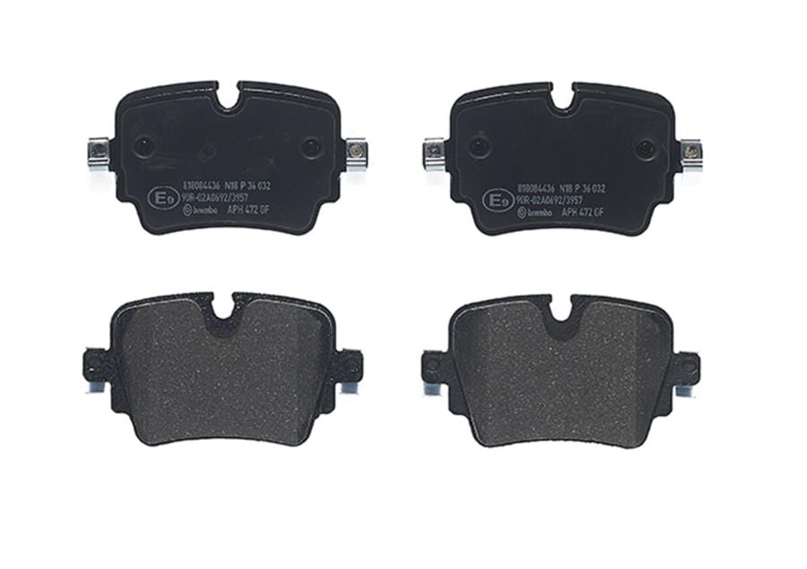 Brembo Brembo Low-Met Brake Pads P36032 Autofit
