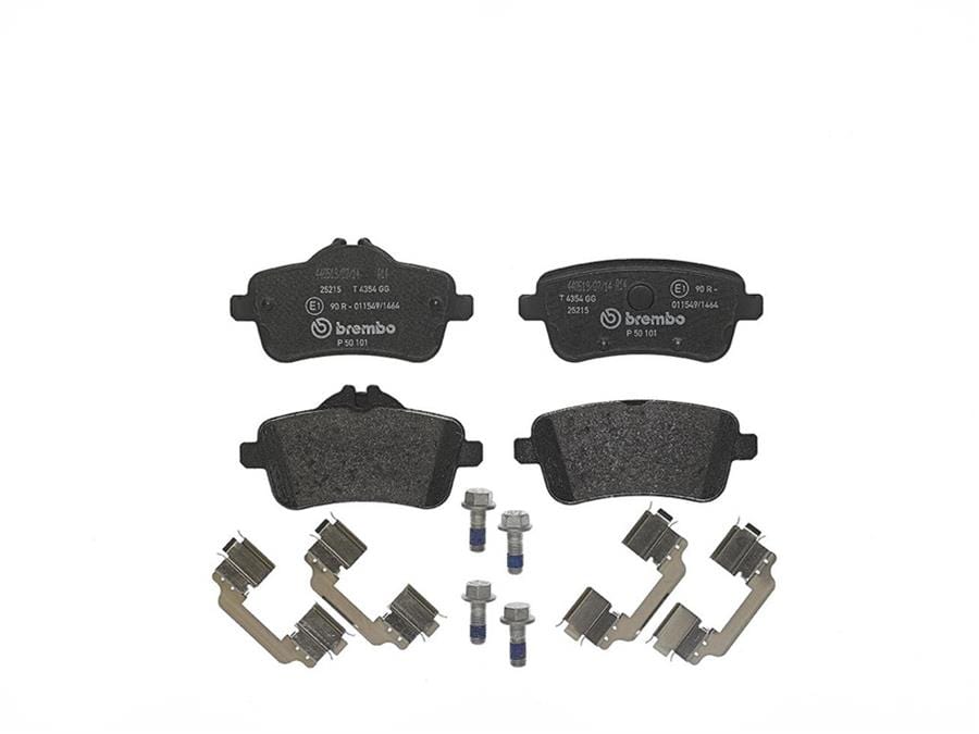 Brembo Brembo Low-Met Brake Pads P50101 Autofit