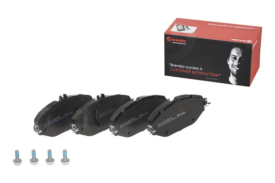 Brembo Brembo Low-Met Brake Pads P50124 Autofit