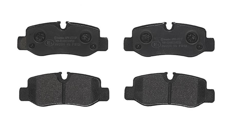 Brembo Brembo Low-Met Brake Pads P50126 Autofit