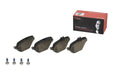 Brembo Brembo Low-Met Brake Pads P50138 Autofit