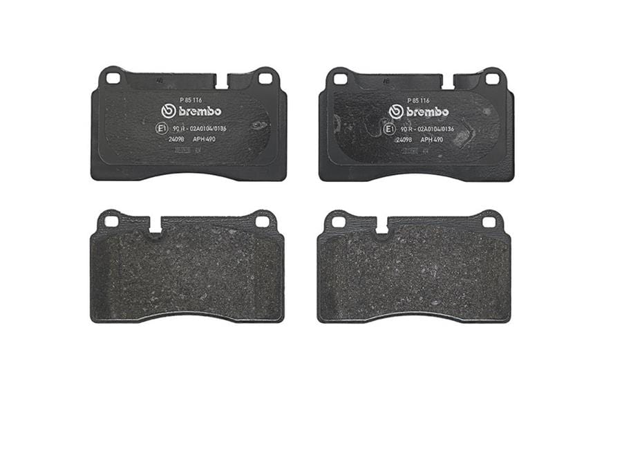 Brembo Brembo Low-Met Brake Pads P85116 Autofit
